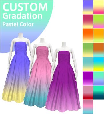 [Gradation]Custom Long Dress / Pastel Color Gradation / JC5-gradation-P
