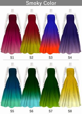 [Gradation]Custom Long Dress/ Smoky Color Gradation / JC5-gradation-S