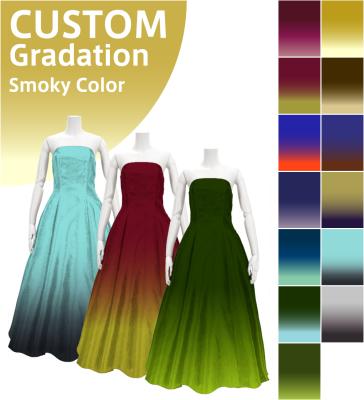 [Gradation]Custom Long Dress/ Smoky Color Gradation / JC5-gradation-S