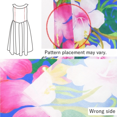 Kids Custom Midi Dress / JCp17-pattern