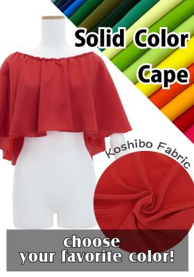Custom Koshibo Cape / JC52-solid