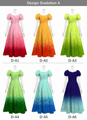 [Gradation]Custom Midi Dress/ Design-Gradation / JC53-gradation-D