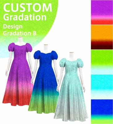 [Gradation]Custom Midi Dress/ Design-Gradation / JC53-gradation-D