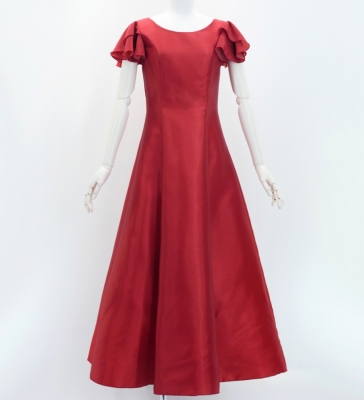 Custom Double Flare Sleeves Long Dress / JC59-pattern