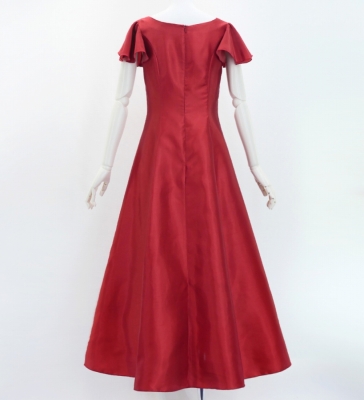 Custom Double Flare Sleeves Long Dress / JC59-pattern
