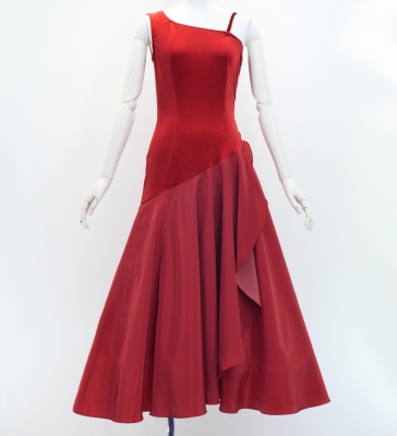 Custom One Shoulder Long Dress / JC87-mix