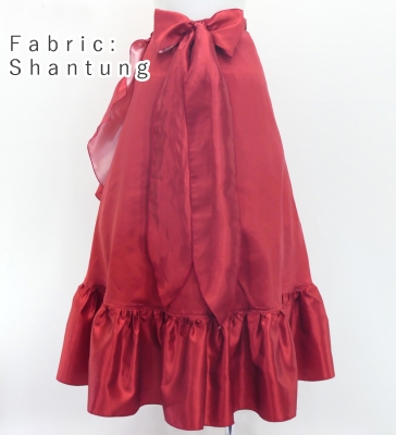 Custom Wrap Skirt / JC93-mix