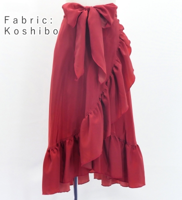 Kids Custom Wrap Skirt / JCp104-mix