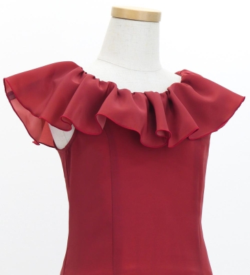 Kids Custom Koshibo Frill Dress / JCp136-pattern