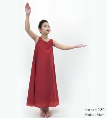 Kids Custom Long Koshibo Dress / JCp137-pattern