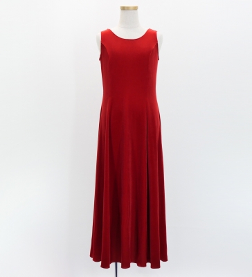 Kids Custom Long Velvet Dress / JCp13-solid