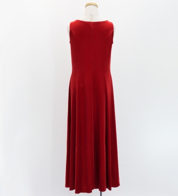 Kids Custom Long Velvet Dress / JCp13-solid