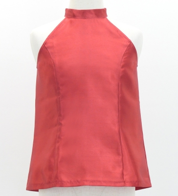 Kids Custom American Armhole Blouse with Shantung / JC147-solid