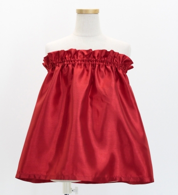 Kids Custom Shantung Tube Top / JCp66-solid