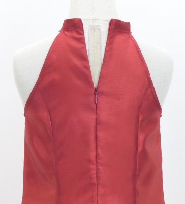 Kids Custom American Armhole long dress with Shantung / JC151-pattern
