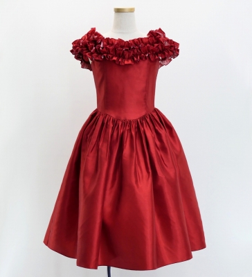 Kids Custom Midi Dress / JCp18-solid