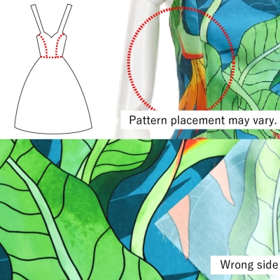 Kids Custom Midi Dress / JCp19-pattern