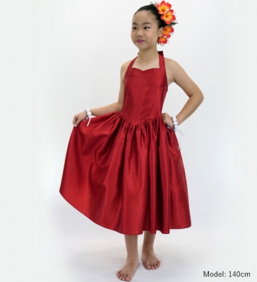 Kids Custom Midi Dress / JCp19-solid