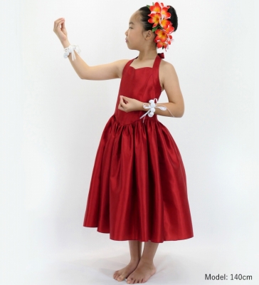 Kids Custom Midi Dress / JCp19-solid