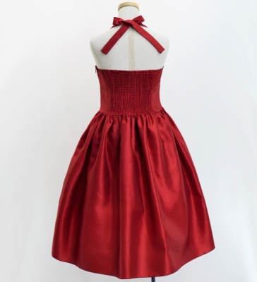 Kids Custom Midi Dress / JCp19-solid