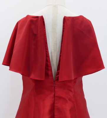 Kids Custom Cape Long Dress / JCp25-solid
