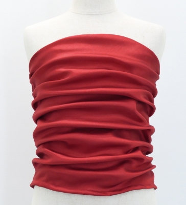 Kids Custom Drape Blouse with Shantung / JCp34-solid