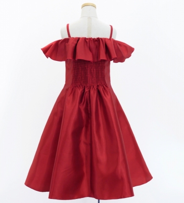 Kids Custom Midi Dress / JCp39-solid