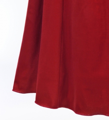 Kids Long Off Shoulder Dress / JCp43-solid