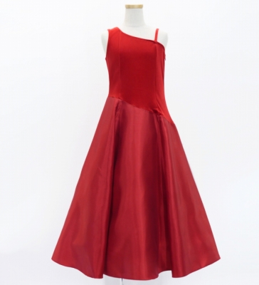 Kids Custom One Shoulder Long Dress / JCp44-mix