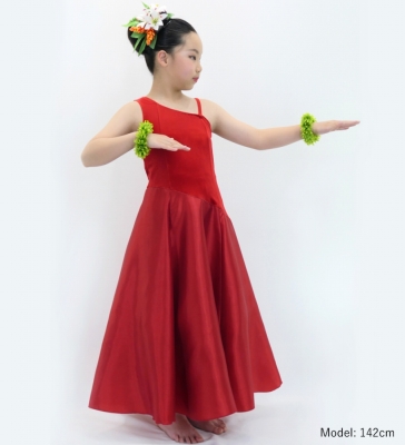 Kids Custom One Shoulder Long Dress / JCp44-mix