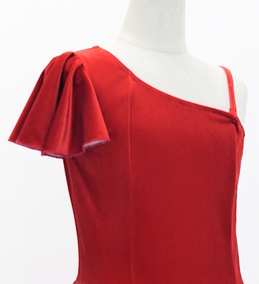 Kids Custom One Shoulder Long Dress / JCp45-mix