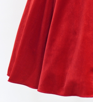 Kids Custom Long Dress with Velvet / JCp83-pattern