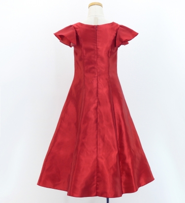 Kids Custom Double Flare Sleeves Long Dress / JCp84-pattern
