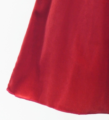 Kids Custom One Shoulder Flare sleeve Long Dress / JCp95-pattern