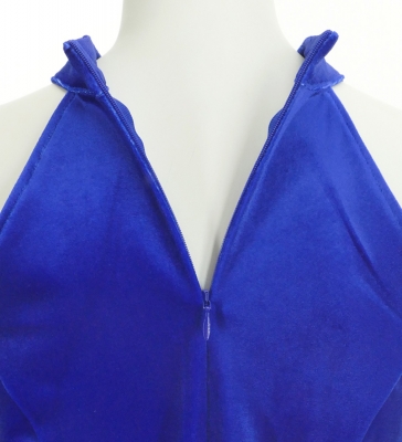 Custom American Armhole Blouse with Velvet / JC7-solid