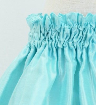 Hula Kids Shantung Pa'u Skirt with Tiare & Kahiko Print / Luxury Collection / Jp100lbl
