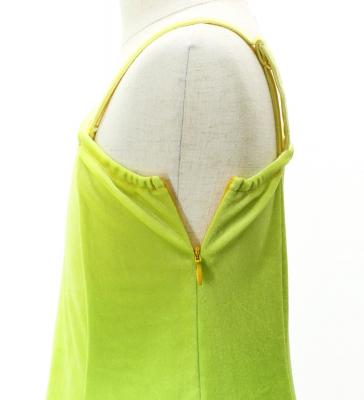 Hula Kids One Shoulder Long sleeve Dress with Lily / Luxury Collection / CRM & LGR / Jp105crlgr