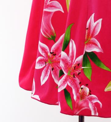 Hula Kids One Shoulder Long sleeve Dress with Lily / Luxury Collection / CRM & PI / Jp105crpi