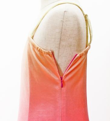 Hula Kids One Shoulder Long sleeve Dress with Lily / Luxury Collection / CRM & PI / Jp105crpi