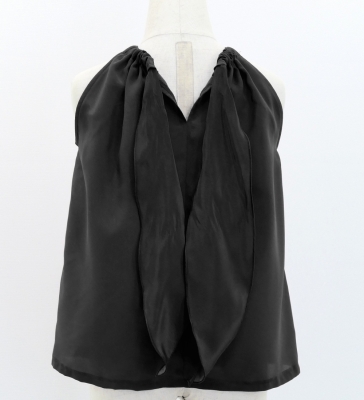 Hula Kids American Armhole Blouse with Koshibo / Black / Jp106bk