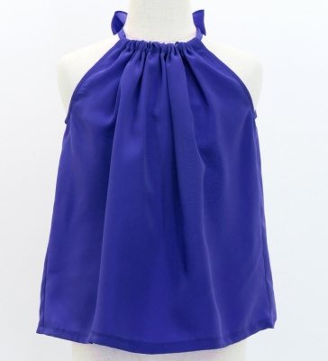 Hula Kids American Armhole Blouse with Koshibo / Royal Blue / Jp106rbl