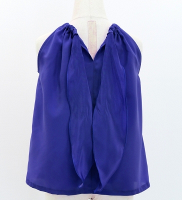 Hula Kids American Armhole Blouse with Koshibo / Royal Blue / Jp106rbl