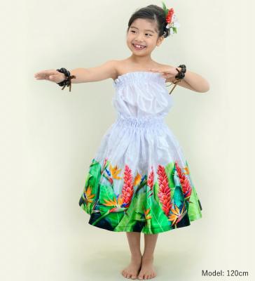 Hula Keiki Set-Up with Strelitzia & Red Ginger Print / Luxury Collection / Jp108-1