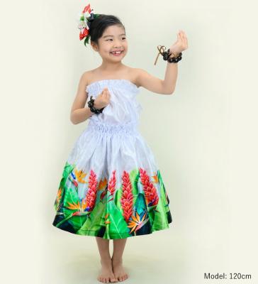 Hula Keiki Set-Up with Strelitzia & Red Ginger Print / Luxury Collection / Jp108-1