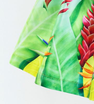 Hula Keiki Set-Up with Strelitzia & Red Ginger Print / Luxury Collection / Jp108-2