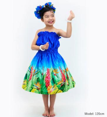 Hula Keiki Set-Up with Strelitzia & Red Ginger Print / Luxury Collection / Jp108-2