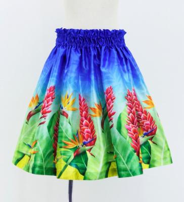 Hula Keiki Set-Up with Strelitzia & Red Ginger Print / Luxury Collection / Jp108-2