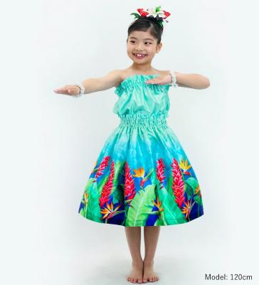Hula Keiki Set-Up with Strelitzia & Red Ginger Print / Luxury Collection / Jp108-3
