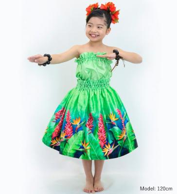 Hula Keiki Set-Up with Strelitzia & Red Ginger Print / Luxury Collection / Jp108-4