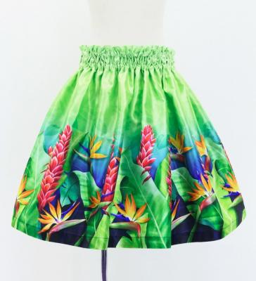 Hula Keiki Set-Up with Strelitzia & Red Ginger Print / Luxury Collection / Jp108-4
